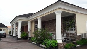 Facciata della struttura