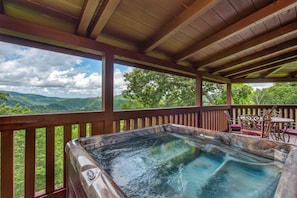 Bain à remous extérieur