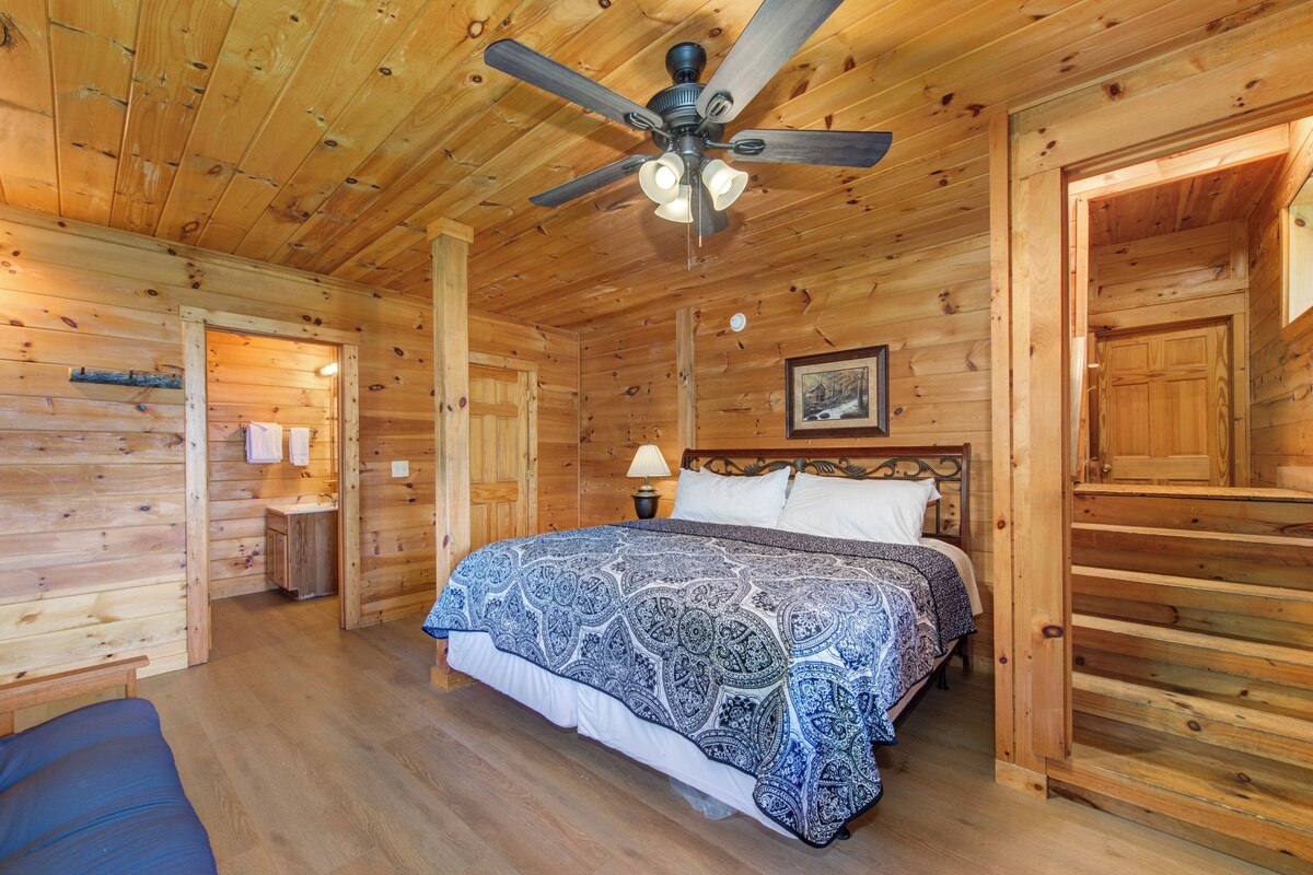 Photo 65 of Charming Log Cabin w/ a Private Hot Tub, Pool Table, Outdoor Fireplace