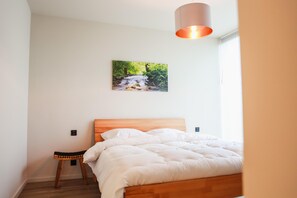 アパートメント | 3 室のベッドルーム、客室ごとに異なるインテリア、ベッドシーツ