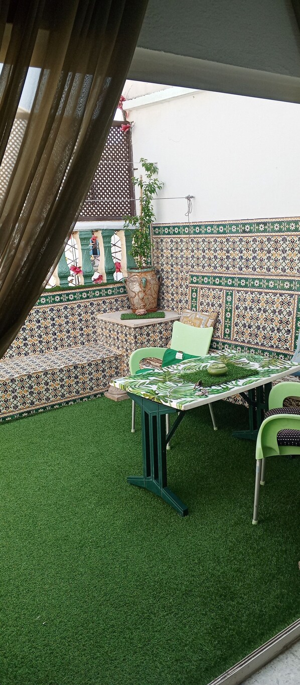 Property grounds - Terrace apartment in the Medina of Tunis (Tunis)