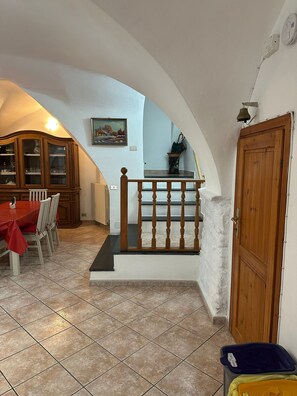 House, 2 Bedrooms, Garden View | Living room | Flat-screen TV - Casa Mamma Rosetta, one Step Away From the Sea, the Mountains and the Cycle Path (Civezza)
