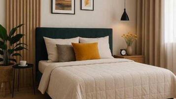 Deluxe Suite, Patio, Garden View | Laptop workspace, free WiFi