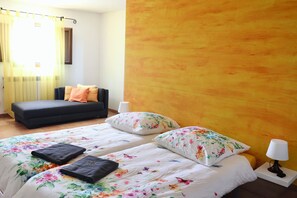 3 Schlafzimmer, Zimmersafe, Reisekinderbett, kostenloses WLAN