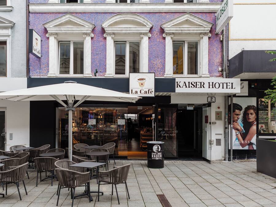 Fassade der Unterkunft