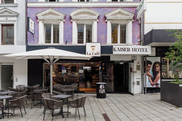 Façade de l’hébergement