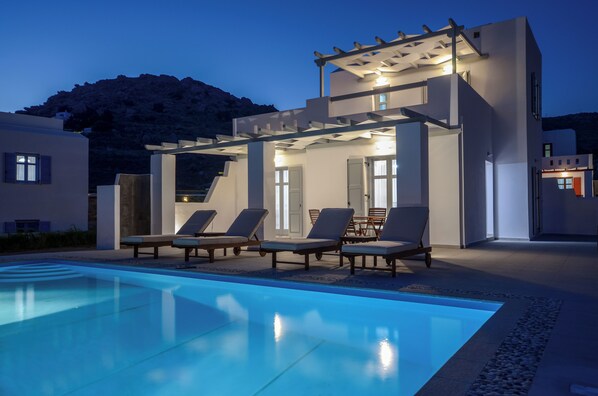 Pool - Villa HERON with Private pool for 6 (Naxos)