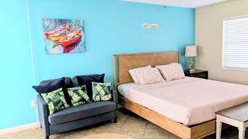 1 chambre, fer et planche à repasser, Wi-Fi, draps fournis