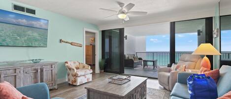 Appart'hôtel, plusieurs lits, balcon, vue océan (Watercrest 605)