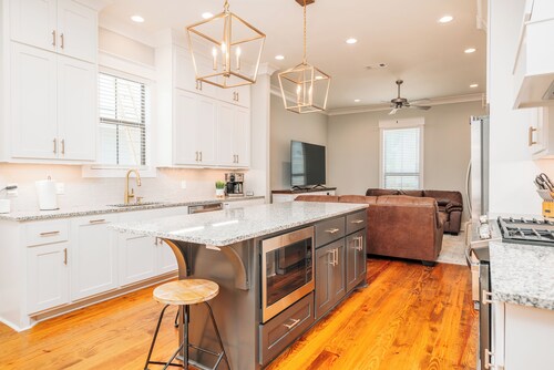 Stark Landing is a brand new modern home located in the heart of Starkville!