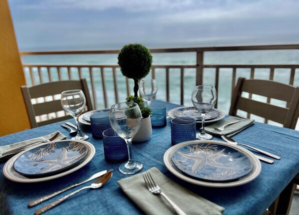 Outdoor dining