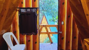 Cabana familiar, balcó, vistes a la muntanya