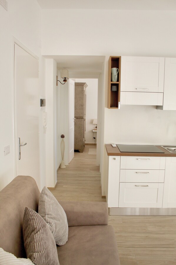 Smart TV - Terrace: surrounded by greenery, with large terrace overlooking the sea and private parking space, (Bordighera)