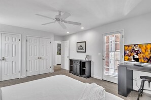 4 bedrooms, iron/ironing board, travel crib, WiFi