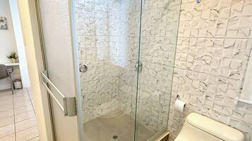 Towels, soap, toilet paper