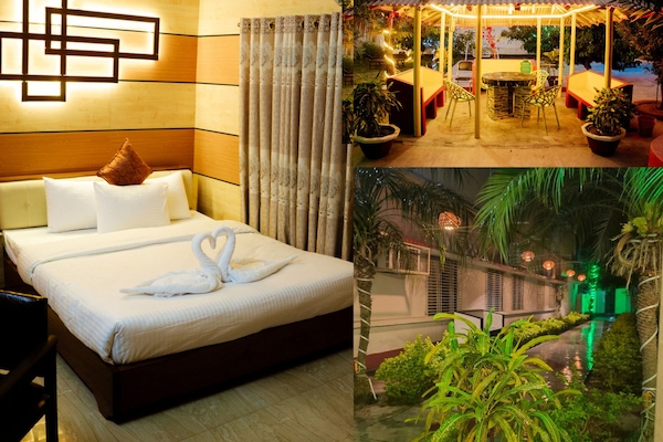 Frigobar, escrivaninha, espaço de trabalho para notebook