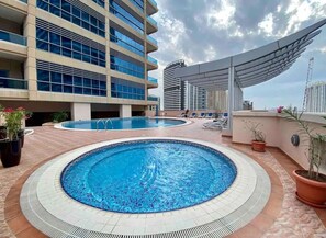 Pool - One Bedroom Ap.  in Dubai  Marina near beach Z1911 (Dubai)