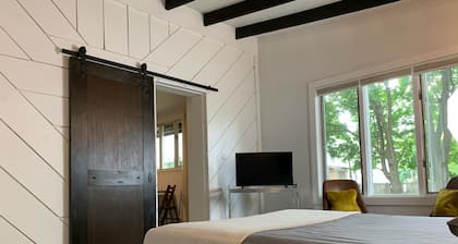 Pet Friendly 1 BR Apartment in Uptown Kingston + Huge Backyard & Full Kitchen