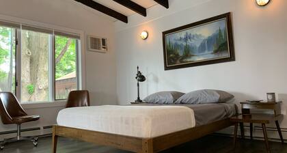 Pet Friendly 1 BR Apartment in Uptown Kingston + Huge Backyard & Full Kitchen
