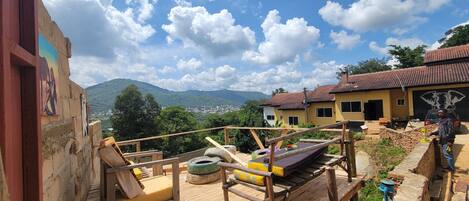 Vue depuis l’hébergement