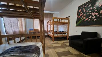 Comfort Shared Dormitory, Mountain View | Desk, laptop workspace