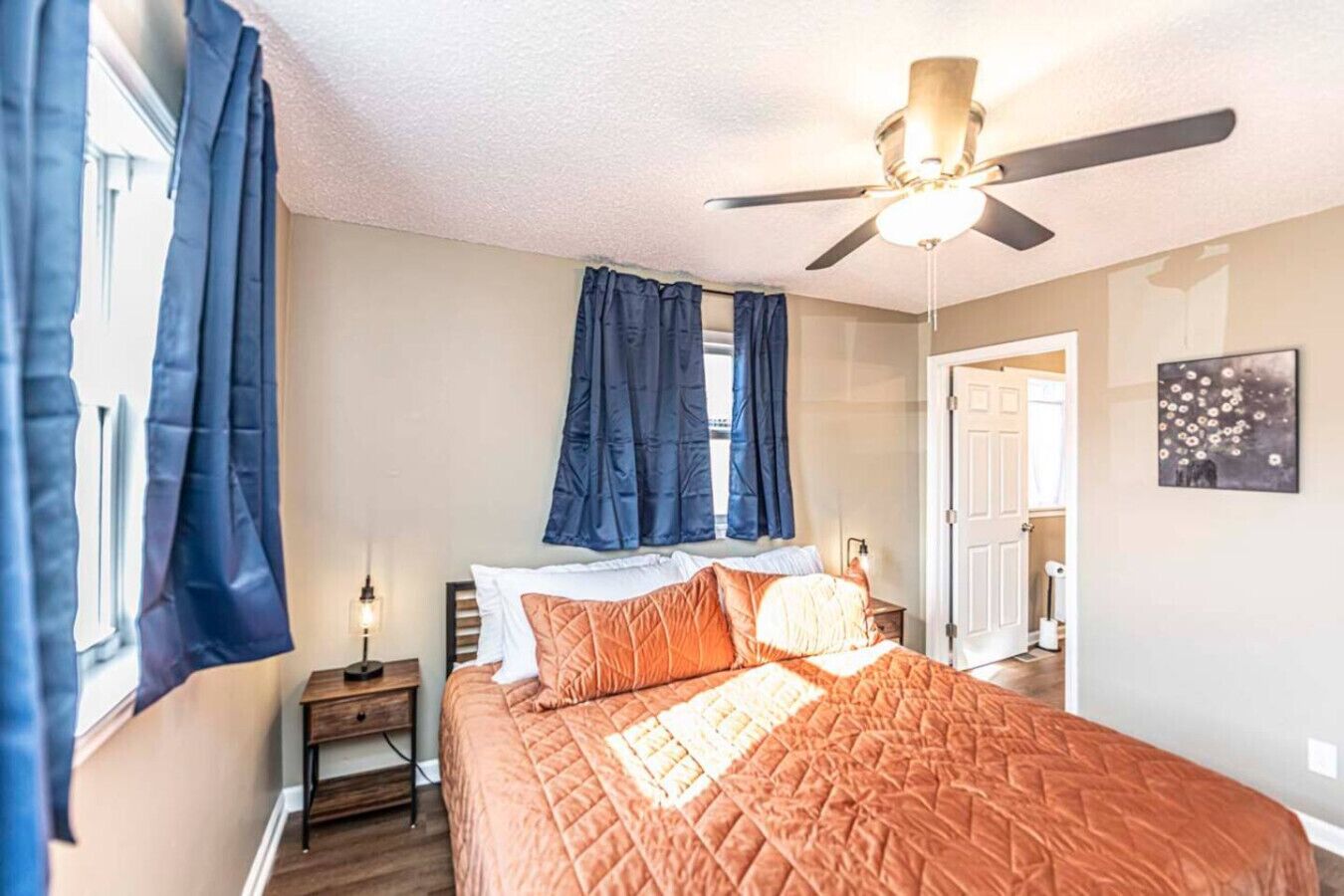 3 bedrooms, iron/ironing board, free WiFi, bed sheets