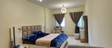 1 chambre, fer et planche à repasser, Wi-Fi