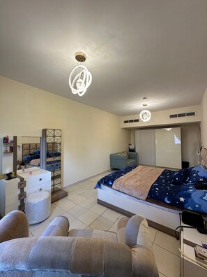 1 Schlafzimmer, Bügeleisen/Bügelbrett, WLAN