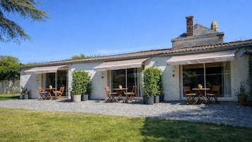 Voorkant van accommodatie