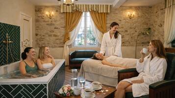 Body treatments, 2 treatment rooms, massages