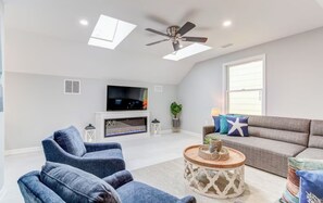 Smart-tv en een computerscherm