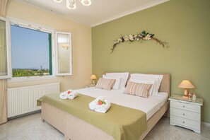 2 bedrooms, iron/ironing board, WiFi, bed sheets - Ariadni seaview apartment (ARGOSTOLI)