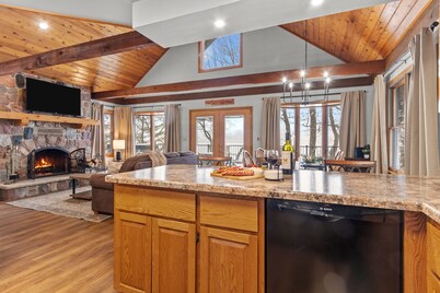 Soak Up the Last Rays- Hot Tub Pier & Paddleboards