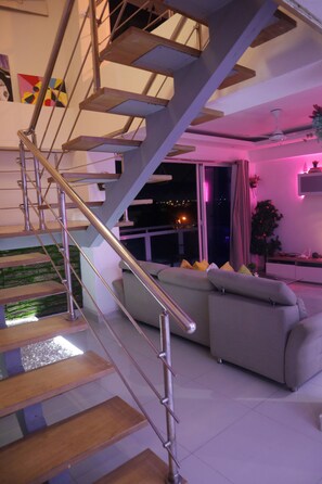 Family Penthouse, City View, Poolside | Living area - Sejour's Penthouse (Santo Domingo Este)