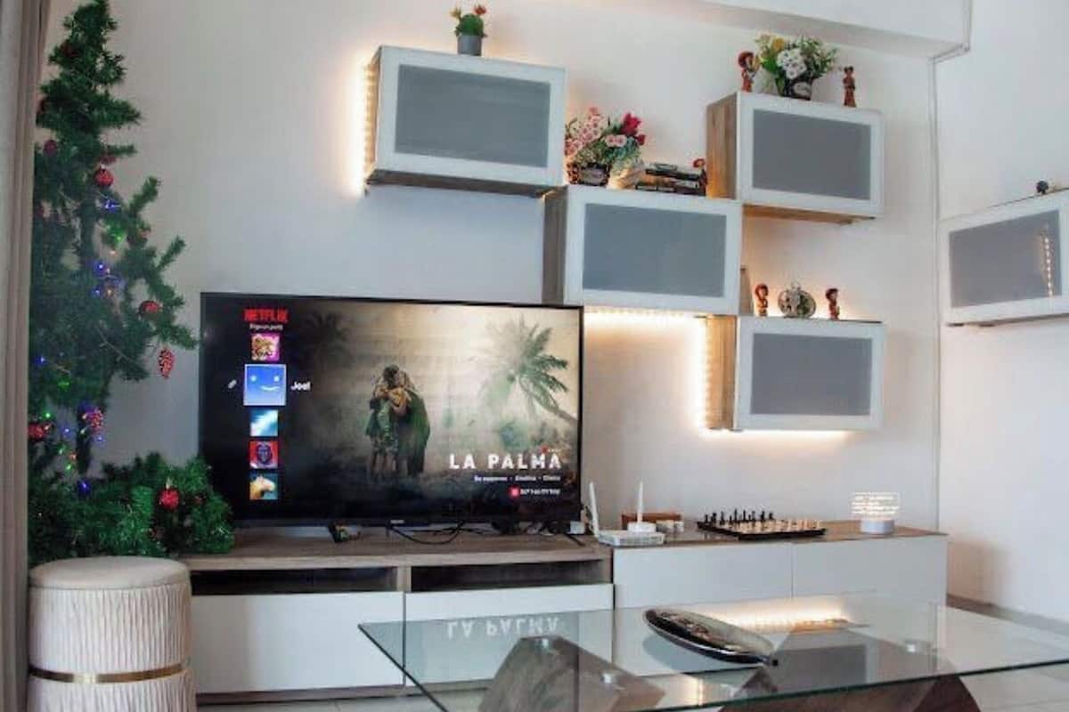 Penthouse Familial, vue ville, en bord de piscine | Coin séjour