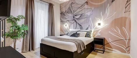 4 室のベッドルーム、アイロン / アイロン台、WiFi、ベッドシーツ