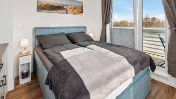 2 Schlafzimmer, Reisekinderbett, kostenloses WLAN