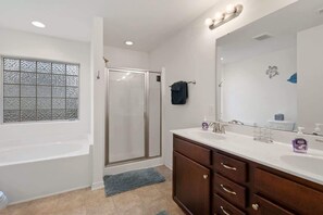 Shower, hair dryer