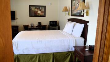 1 slaapkamer, een strijkplank/strijkijzer, wifi, beddengoed