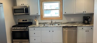 3-bedroom house in charming La Porte three minute walk to beautiful Stone Lake