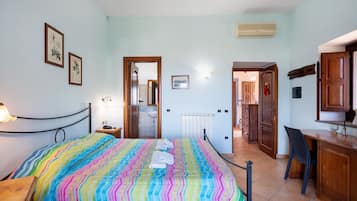 1 camera, Wi-Fi gratuito, lenzuola