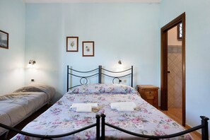 1 camera, Wi-Fi gratuito, lenzuola