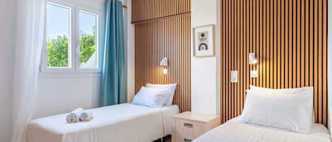 Wifi gratis y ropa de cama