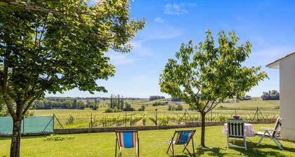 Small House in the Heart of the Vineyards – Comfortable and Eco-Friendly Getaway with Air Conditioning