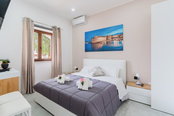 1 غرفة نوم وواي فاي مجانًا وملاءات أسرّة وتسهيلات لدخول الكراسي المتحركة