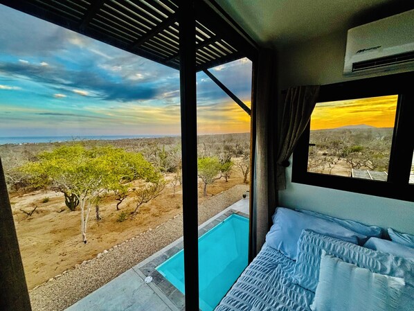 3 bedrooms, free WiFi, bed sheets - East Cape Baja, Shipwrecks Beach Private Retreat with Pool & Ocean Views (Baja California Sur)