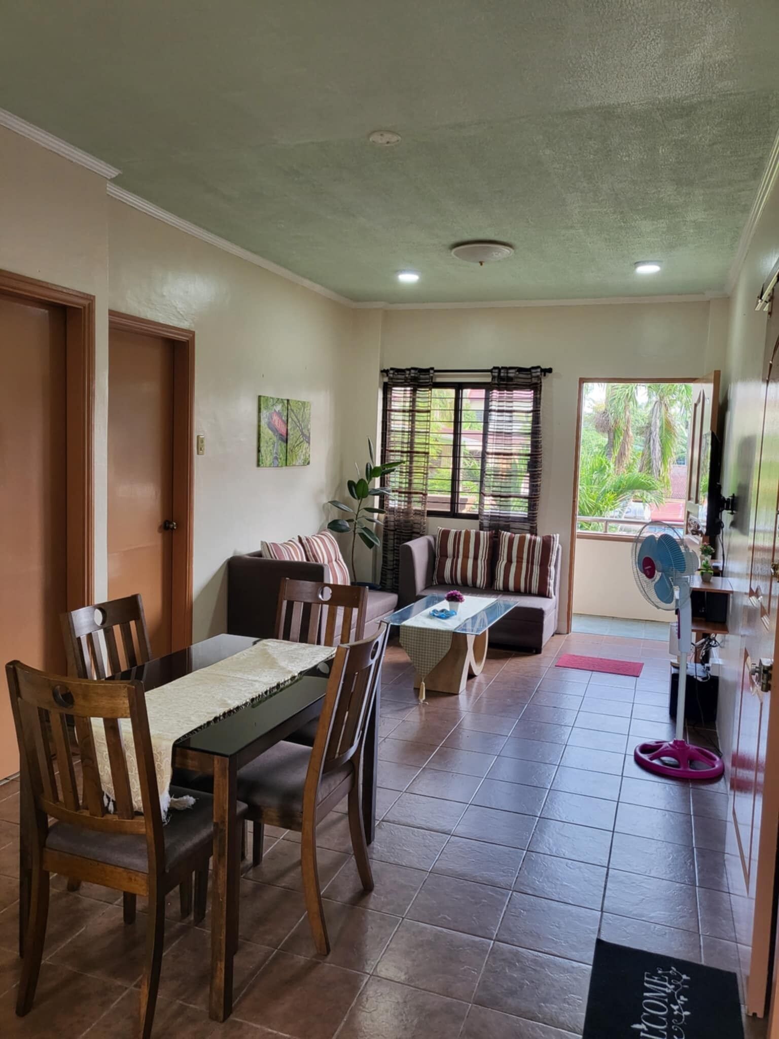 เบสิกอพาร์ทเมนท์, 2 ห้องนอน, ปลอดบุหรี่, ห้องครัว | บริการอาหารในห้องพัก