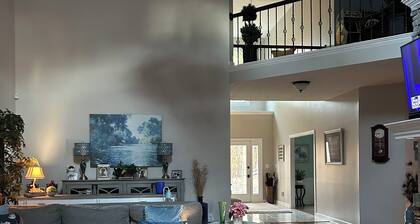 Charming spacious home nestled on a private lot minutes away from the Masters