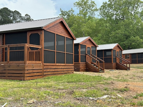 Exterior. Cowan Creek Lodges