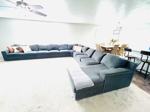TV connectée, cheminée